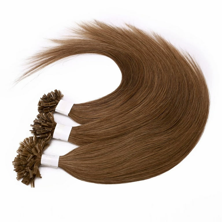 Benehair Thick 1g Keratin Nail U Tip 100% Remy Human Hair Extensions Pre Bonded Fusion Glue Seamless 50G Brown 16 Benehair Thick 1g Keratin Nail U Tip 100% Remy Human Hair Extensions Pre Bonded Fusion Glue Seamless 50G Brown 16