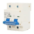 thumbnail image 1 of Disyuntor pequeño 2P con capacidad de corte de 10 KA para sistemas solares fotovoltaicos, 80 A, CC, 1000 V, interruptor azul., 1 of 14