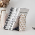 thumbnail image 6 of Lsque Corgi with Hearts Printed Wood Bookends,Non-Skid Bookend for Shelves,Heavy Duty Support Bookends,Non-Slip Foam Pads for Office, Home, and Library,1 Pair, 6 of 8