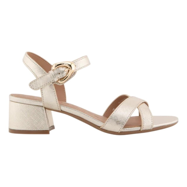 Sandalias Tacon Aerosoles Mujer Dama Cinzia Dorado Elegante dorado 25.5 MX