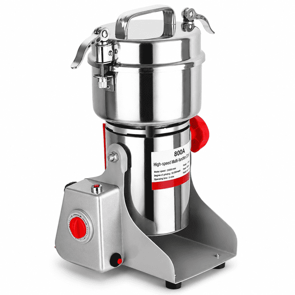 800G 3000W Electric Grain Mill Stainless Steel Dry Food Pulverizer for Home Grinding