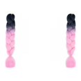 thumbnail image 4 of Seitruly Cabello trenzado moderno y versátil para extensiones de cabello y trenzas, color natural, alta similitud Type3 NO3, 4 of 6