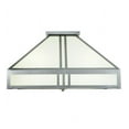 thumbnail image 5 of Meyda Tiffany Greenbriar Oak Whitewing 4 Light Flush Mount, 5 of 5