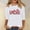White, variant on VgaVtl 3/4 Sleeve Tee Shirts for Women Plus Size Graphic Valentines Day Women's Tops Loose Holiday for Gifts Leisure Tops