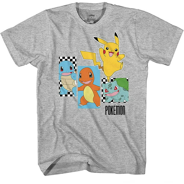Pokemon Boys Pikachu Game Shirt - Gotta Catch Em All - Ash Pikachu ...