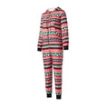 thumbnail image 4 of Disfraz Premium Mono de manga larga de Navidad Pijamas de invierno para mujer Ropa de casa con capucha (Negro XL) Kuymtek Negro T XL para Mujer, 4 of 9