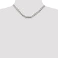 thumbnail image 5 of Primal Silver Sterling Silver 6mm Beveled Curb Chain, 5 of 7