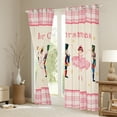 thumbnail image 3 of Homewish Retro Nutcracker Black Out Curtains,Cute Ballet Princess Curtains Pack of 2 (42x63 Each),Merry Christmas Bedroom Curtains For Teens,Ultra Soft Home Decor, 3 of 6