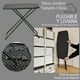 thumbnail image 3 of Mesa Plegable Plástico Negra Jardín Chica Servicio Mesita Exterior Auxiliar Mueble, 3 of 7