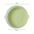 thumbnail image 1 of Almohadilla Para Freidora De Aire Almohadilla de silicona para freidora de aire, accesorios de seguridad para hornear para horno, vaporera, cocina (verde) Hugtrwg Libre de BPA, 1 of 6