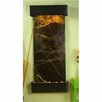 Adagio IFS1505 Inspiration Falls - Green Rainforest Marble Wall Fountain