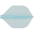 thumbnail image 1 of Cosmo Darts Fit Flights - 6 Pack Rocket Flights (Light Blue), 1 of 4
