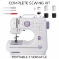 thumbnail image 2 of Portable Sewing Machine with 12 Stitches for Beginners, Mini Sewing Kit White for Crafts, 2 of 8