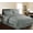 Gray, variant on Manhattan Lights Embossed 8 Piece Bed in a Bag, [King, White]