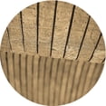 thumbnail image 1 of Ahgly Company Tapis Rond Lavable en Machine Intérieur Transitionnel Chêne Brun, 5 Pieds Rond, 1 of 7