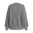 thumbnail image 5 of DIOAZUD Cardigan Sweaters for Women Oversized Chunky Knit Button Down V Neck Long Sleeve Lightweight Fall Sweaters Ladies Outerwear Gray S-XXXL, 5 of 8