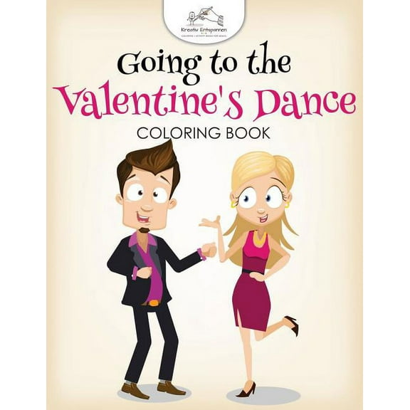 Going to the Valentine's Dance Coloring Book, (Paperback)