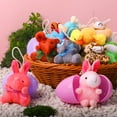 thumbnail image 4 of Joyfy 24 Pack Prefilled Easter Eggs with Toys,Easter Eggs with Mini Stuffed Animals Plush Toys for Kids Toddler,Easter Basket Stuffers, 4 of 7
