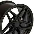 thumbnail image 5 of OE Wheels CV31 17 Inch Rim Fits Corvette C7 ZR1 Style 5x120.65 17x9.5 Gloss Black - Hollander 5928 (1), 5 of 5