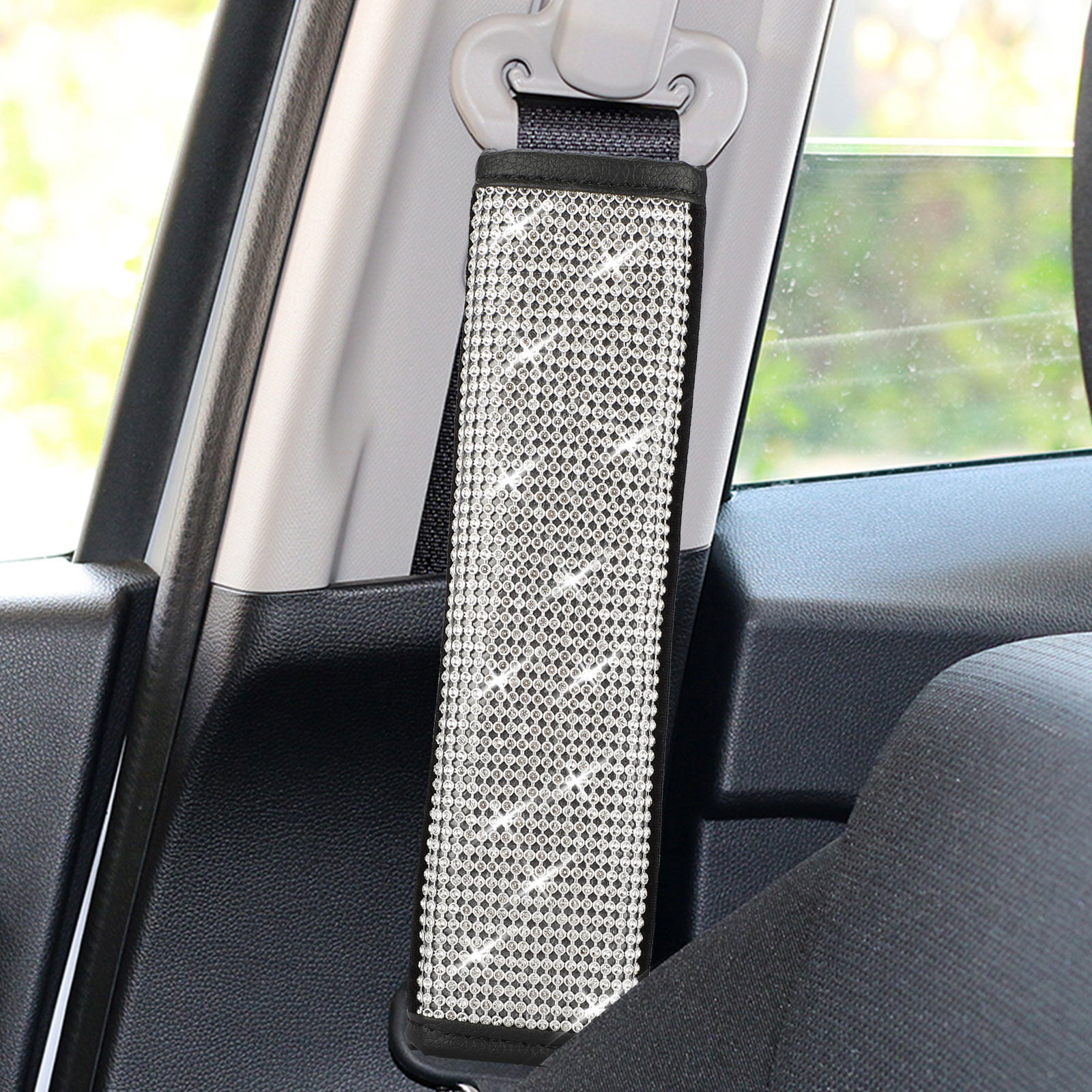 Crystal Seat Belt Cover (Duo Pack) - Carreau