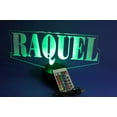 thumbnail image 6 of Name Night Light Up Table Desk Lamp LED Custom Any Name Shape Personalized Create Your Own Kids Room, Our Newest Feature - It's Wow, with Remote 16 Color Options, Free Engraving, Great Gift, 6 of 10
