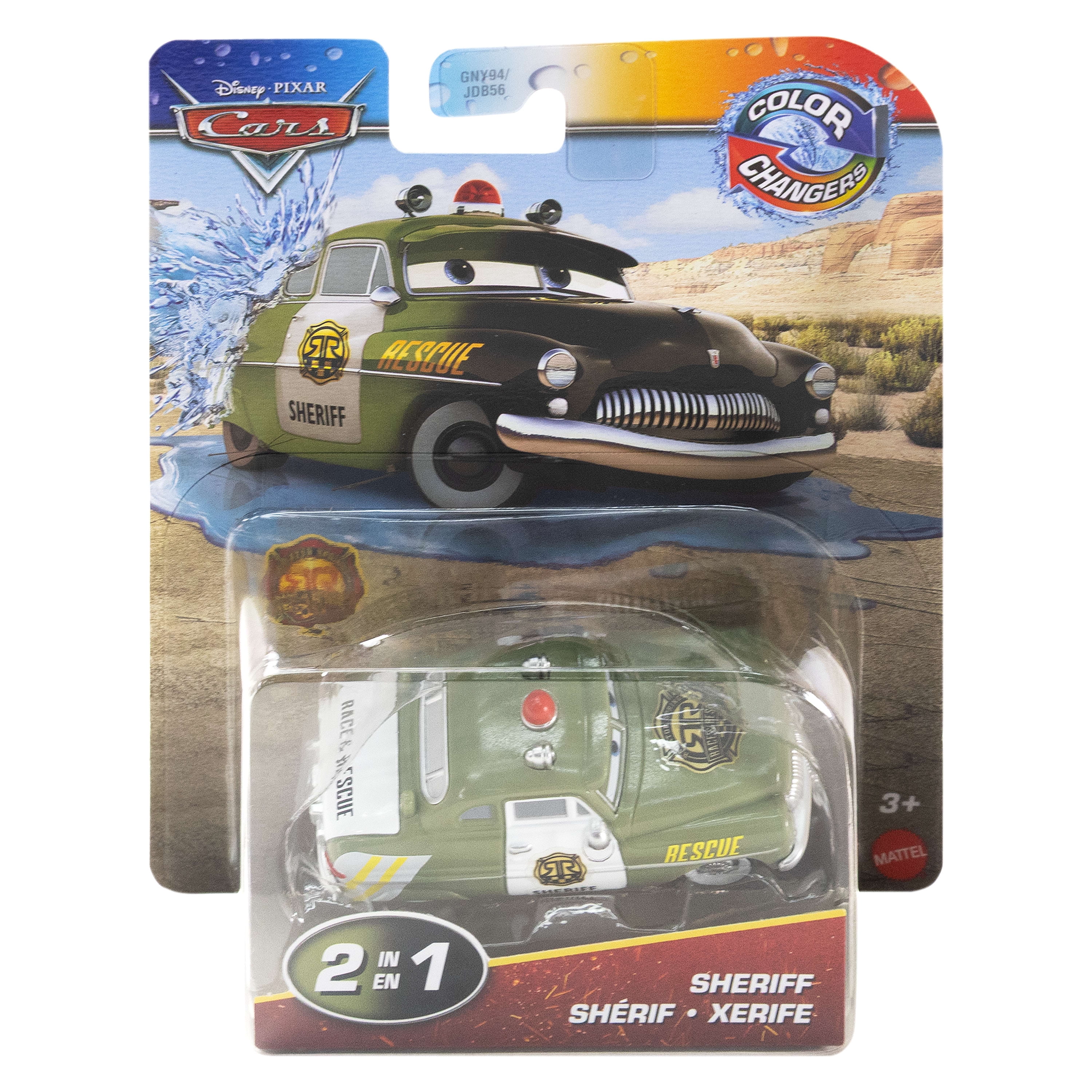 Disney and Pixar Cars Color Changers Sheriff