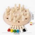 thumbnail image 2 of Memory Chess Game For S, Color Matching Activity For Seniors, Wooden Alzheimers Product, Sensory Busy Board Tool, Simple Memory Game For Dementia Patients, 2 of 6