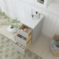 thumbnail image 4 of Vanity Art 15" W Birch Plywood Freestanding Single Base 3 Drawers Storage Cabinet, 4 of 9