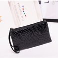 thumbnail image 2 of Coofit Crocodile Wristlet Purse Fashion Faux Leather Zip Wristlet Wallet Clutch Wallet for Women, 2 of 10