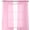 Dusty Rose, variant on Solid Sheer Window Drapes, (Set of 2) Multipurpose Sheer Curtains, 60 X 84, Neon Blue