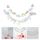 thumbnail image 4 of 2 juegos de pancartas colgantes de unicornio para cumpleaños, decoración para fiestas de cumpleaños, 4 of 6