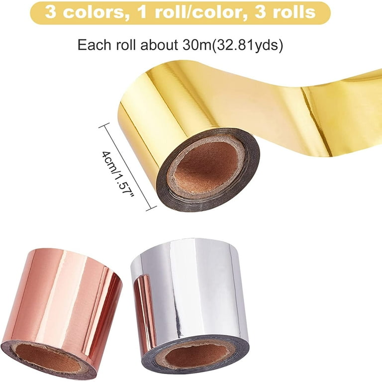 Factory Wholesale Toner Reactive Foil Heat Transfer Foil Gold Metallic Hot  Stamping Foil - China Gold Color, Hot Stamping Foil