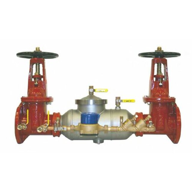 3" Backflow Preventer, Reduced Pressure Detector Assembly, LeadFree , Stainless Steel Body with