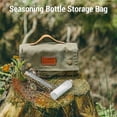 thumbnail image 1 of Outdoor Seasoning Bottle Storage Bag Travel Spice Holder with Spice Bottle for Camping Hiking, 1 of 4