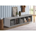 Better Homes & Gardens 5 Cube Storage Organizer Gray Finish