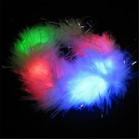 Blinkee 1560000 Feather Bracelets, Jade, Red & Blue
