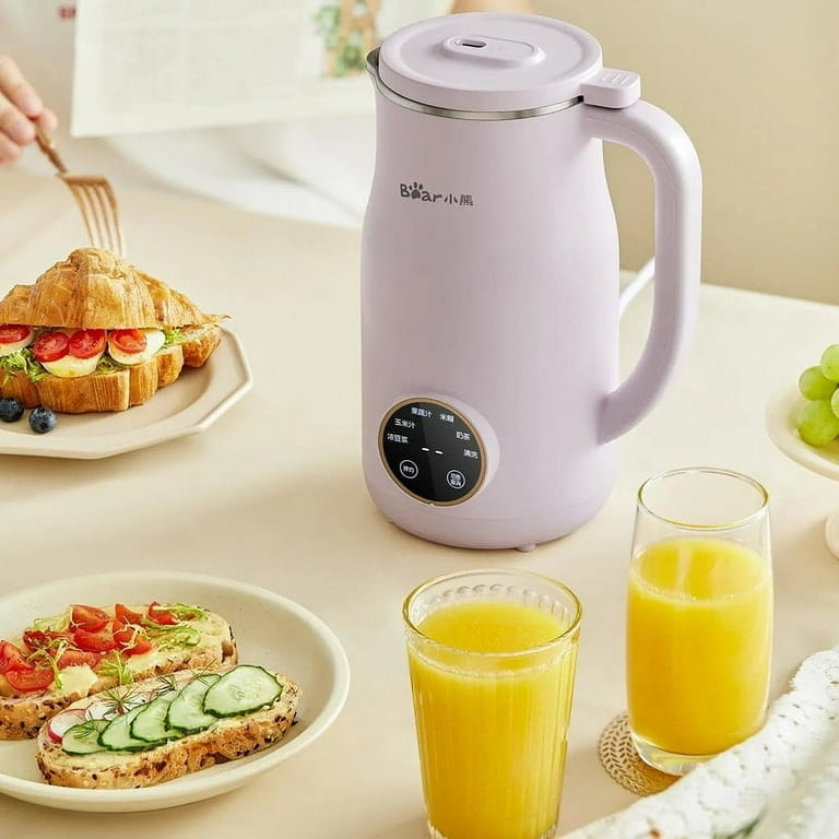 1 of 10 Soymilk Maker 0.6L Lilac colour DJJ-E02J2, multi