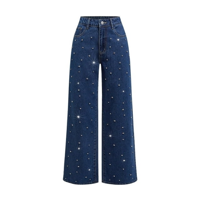 Mujer Pantalones Vaqueros Holgados De Talle Alto Con Botones Y2K Casual Boyfriend Pantalones De Mezclilla Con Bolsillos Vaqueros Rectos Sueltos