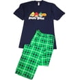 thumbnail image 3 of Angry Birds - Mens Big Short Sleeve Angry Birds Pajamas MULTICOLOURED / XXX-Large, 3 of 3