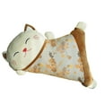 thumbnail image 1 of Cojín de asiento perfecl Almohada gato de la suerte lavable marrón, 1 of 8