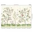 thumbnail image 3 of Origin Pink Chinoiserie Floral Tree Wall Mural, 3 of 3