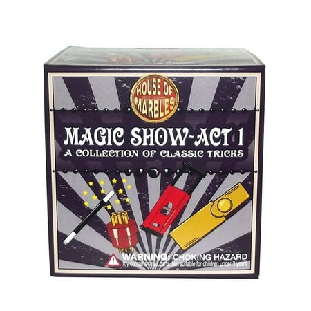 House of Marbles Magic Show Act 1 Magic Trick Box