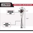 thumbnail image 2 of Llave de trinquete ARES 70040 para microbits de 1/4 de pulgada Mini destornillador alta torsión, 2 of 3