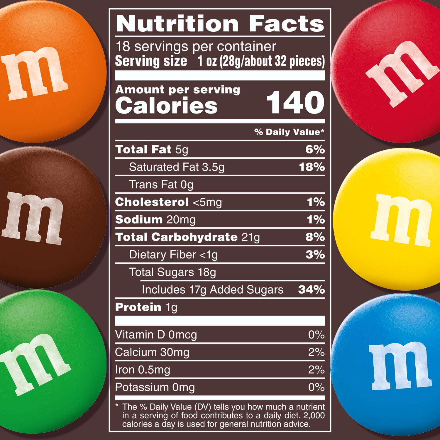 M&M's Milk Chocolate Candy Family Size - 18 oz Bag