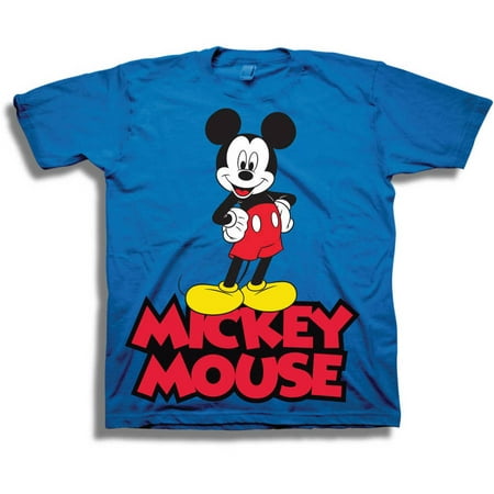Disney Mickey Mouse Classic Boys' Juvy Short Sleeve Graphic Tee T-Shirt