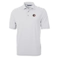 thumbnail image 2 of Men's Cutter & Buck Gray Florida State Seminoles Throwback Logo Virtue Eco Pique Stripe Recycled Polo, 2 of 3