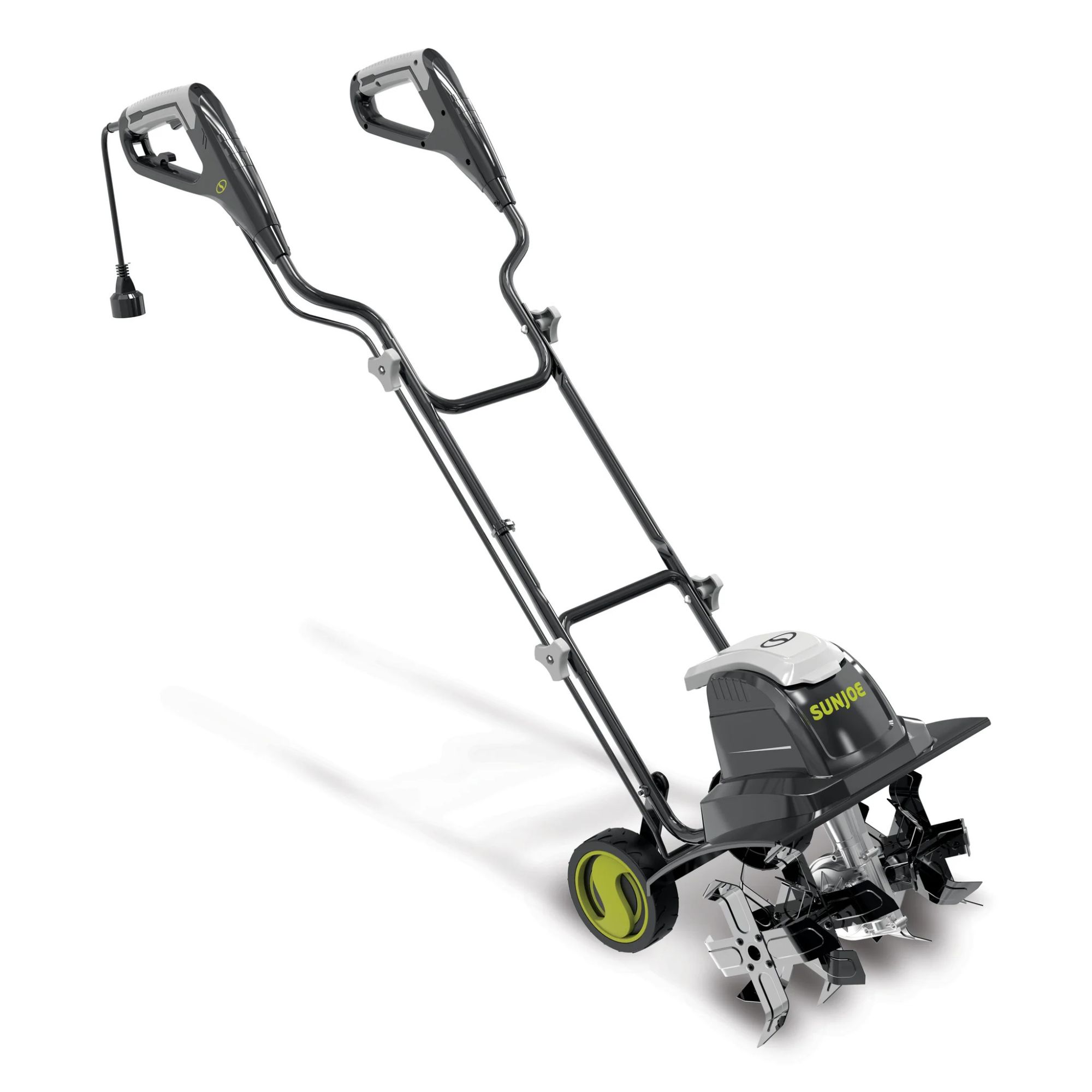 Sun Joe 15-Amp Corded Electric Garden Tiller & Soil Cultivator Machine for Yard, 15.7-Inch