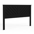 thumbnail image 4 of LaFerme Wood Panel Headboard in Black -  King Size, 4 of 6