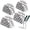4 inch paint roller 100 pack, variant on Microfiber Paint Roller Covers, 24 Pack Paint Roller 4 Inch (3/8 Inch Nap), Paint Roller Frame, Small Paint Rollers for Painting Walls, Home Improvement Paint Supplies