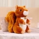 thumbnail image 1 of Peluche realista de ardilla o mapache de Waroomhouse, juguete de peluche suave y lindo para decoración del hogar, guardería, zoológico, recuerdos, perfecto para Navidad o para niños., 1 of 9